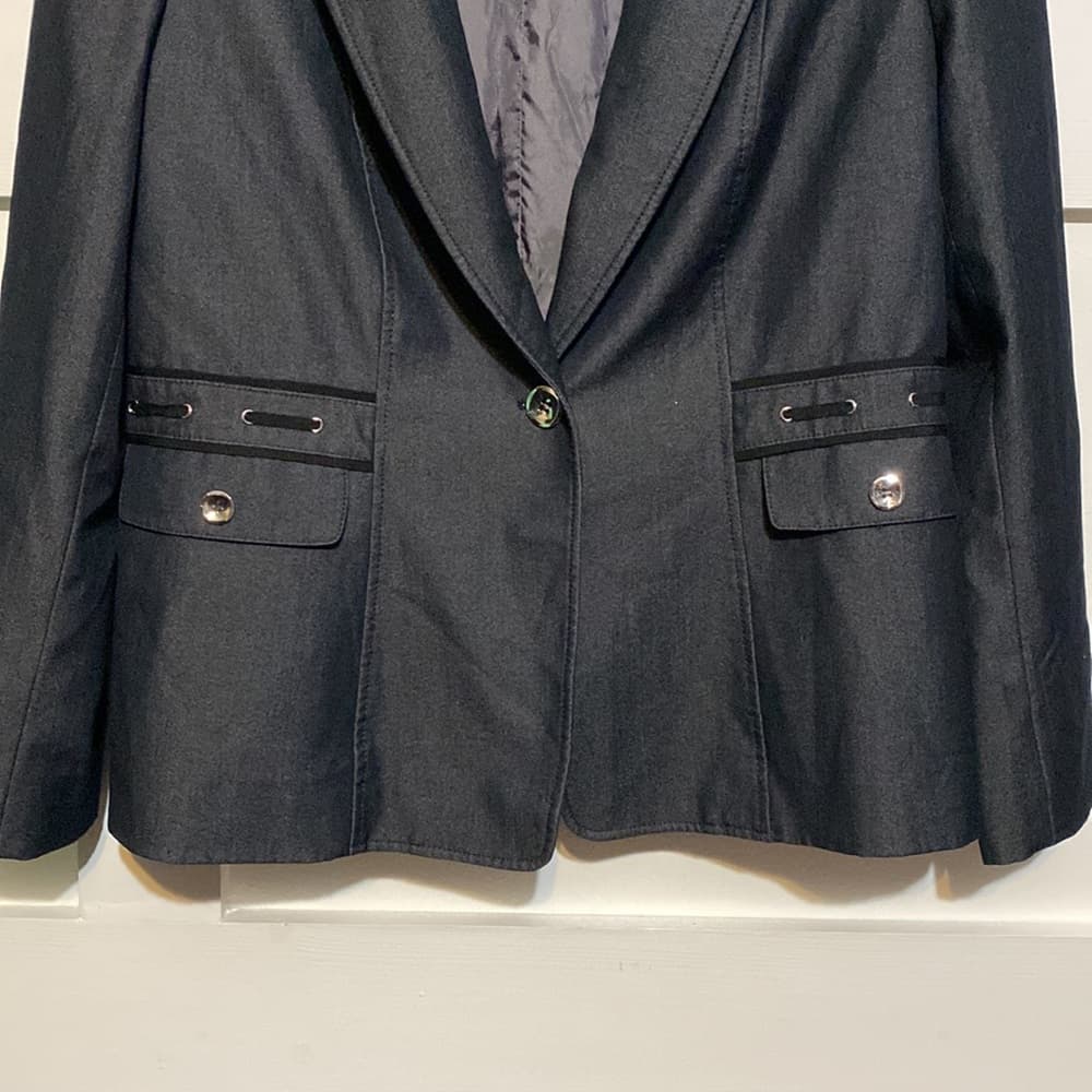 Navy blue women’s blazer - Thumbnail 2