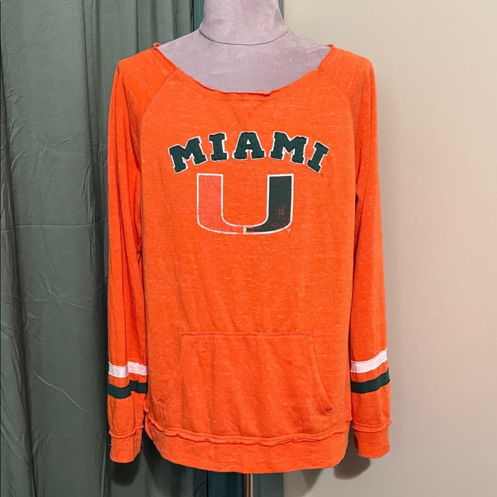 Colosseum Orange Miami Sweatshirt - Thumbnail 6