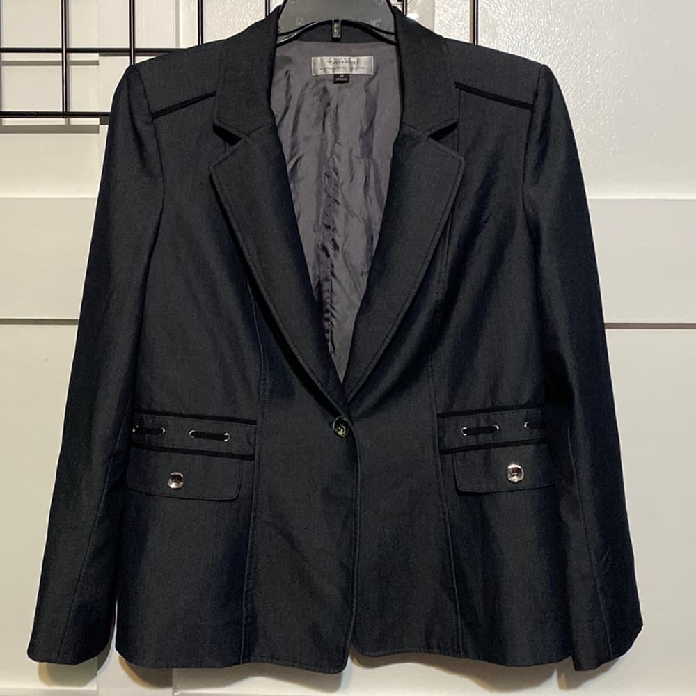 Navy blue women’s blazer - Thumbnail 7