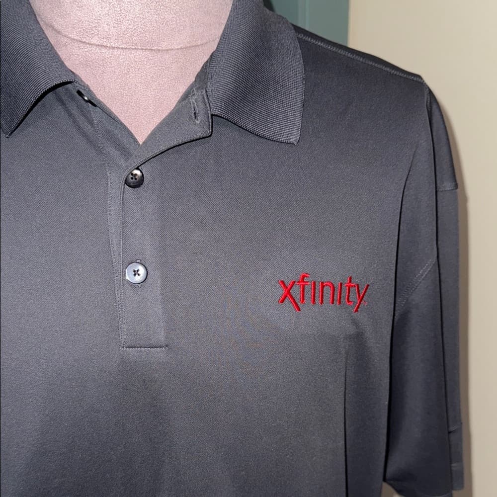 Xfinity Charcoal Polo Shirt for Men