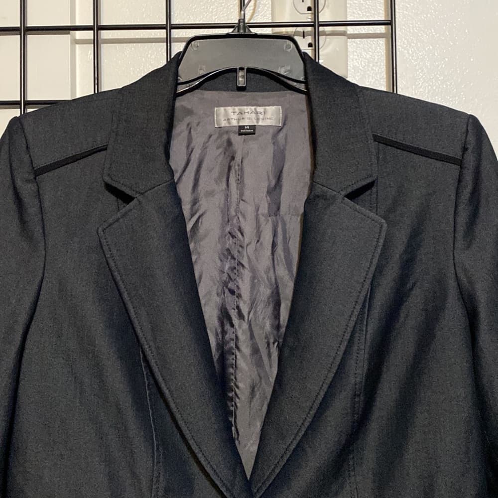 Navy blue women’s blazer - Thumbnail 3