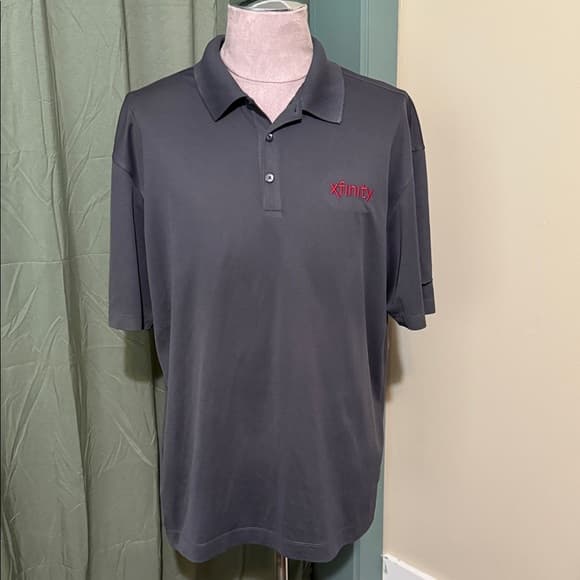 Xfinity Charcoal Polo Shirt for Men - Thumbnail 4