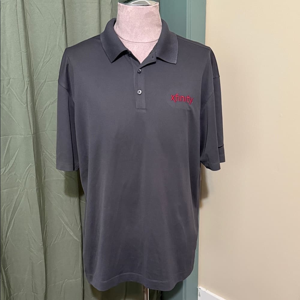 Xfinity Charcoal Polo Shirt for Men - Thumbnail 3