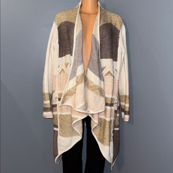 Cato Plus Size Waterfall Cardigan - Size 18/20W - Thumbnail 5