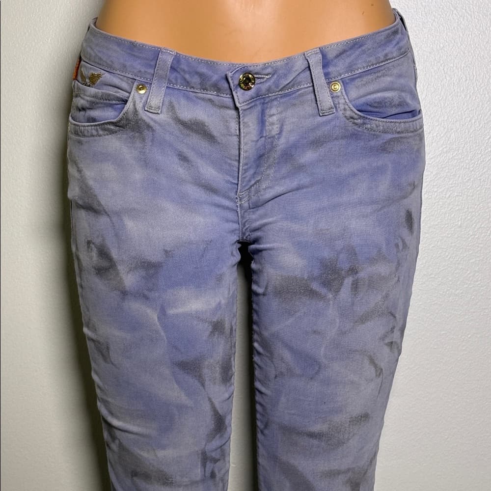 Robin’s Jean faded denim jeans** - Thumbnail 2