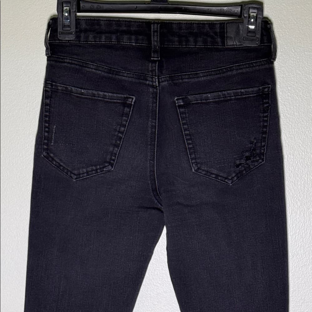 Aero black denim high-rise jeans - Thumbnail 5