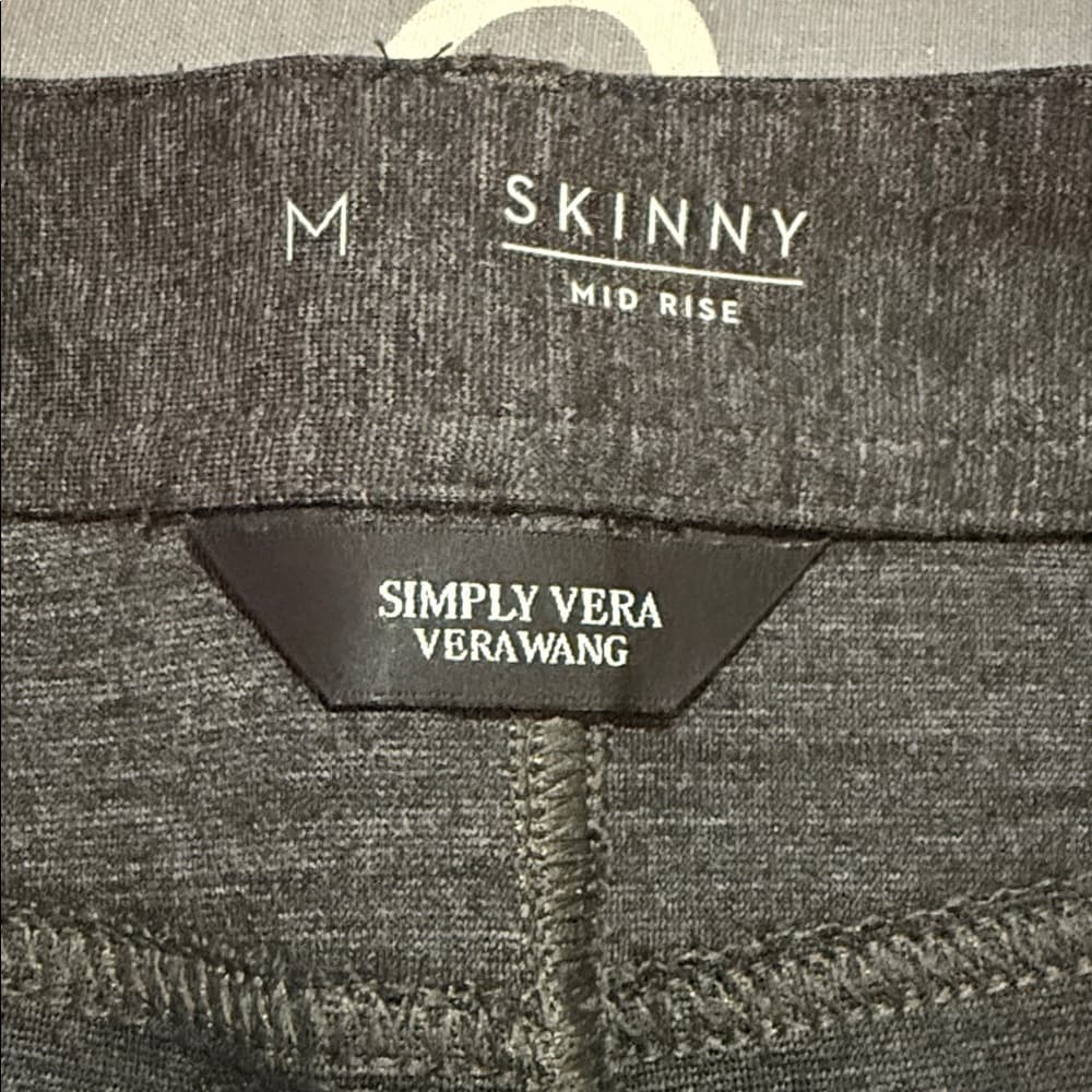 Vera Wang skinny fit dressy leggings - Thumbnail 5