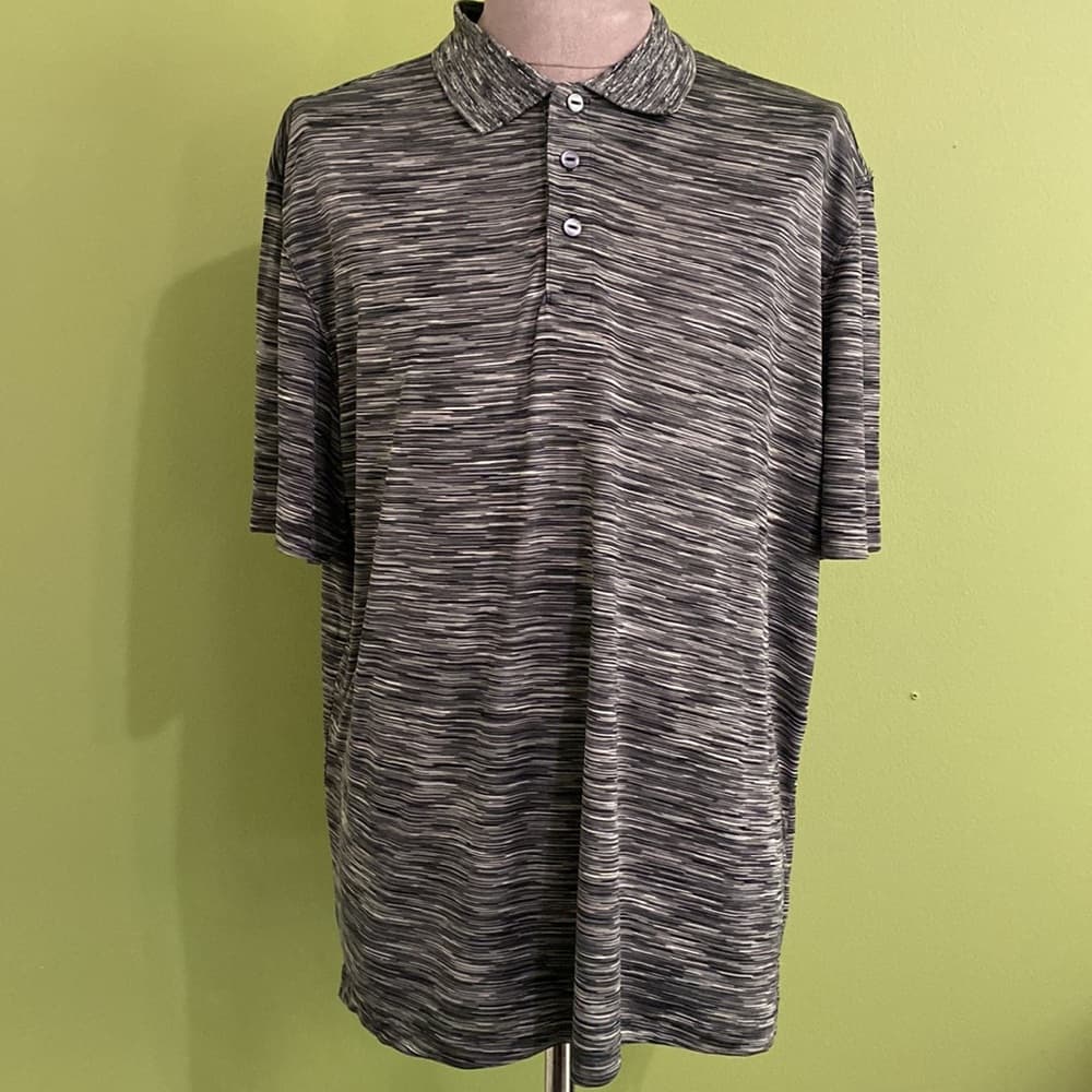 Haggar cool 18 pro polo shirt - Thumbnail 2