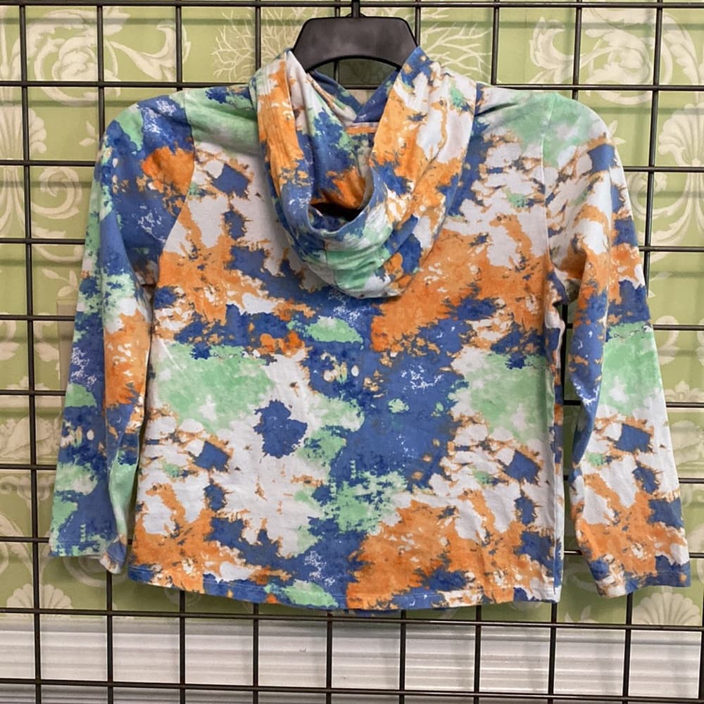 Wonder Nations tie dyed hoodie (Large 10/12) - Thumbnail 2