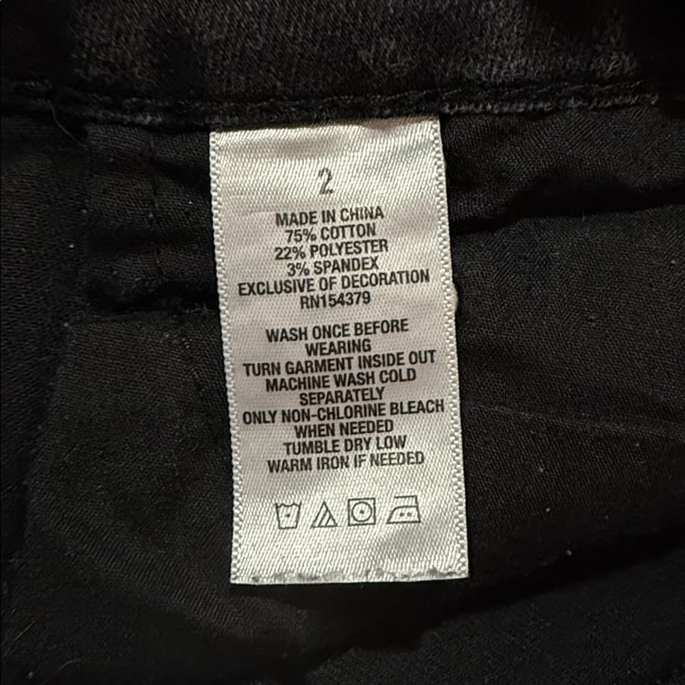 Aero black denim high-rise jeans - Thumbnail 8