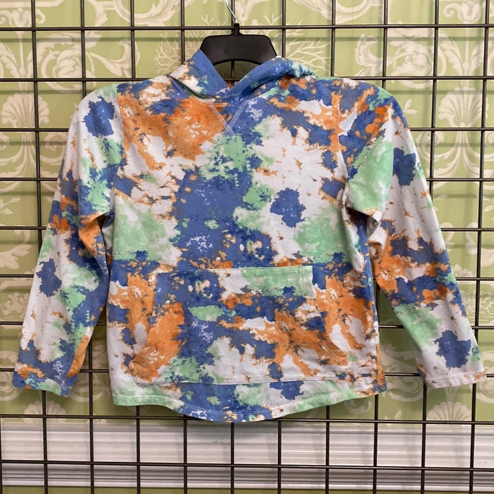 Wonder Nations tie dyed hoodie (Large 10/12) - Thumbnail 4