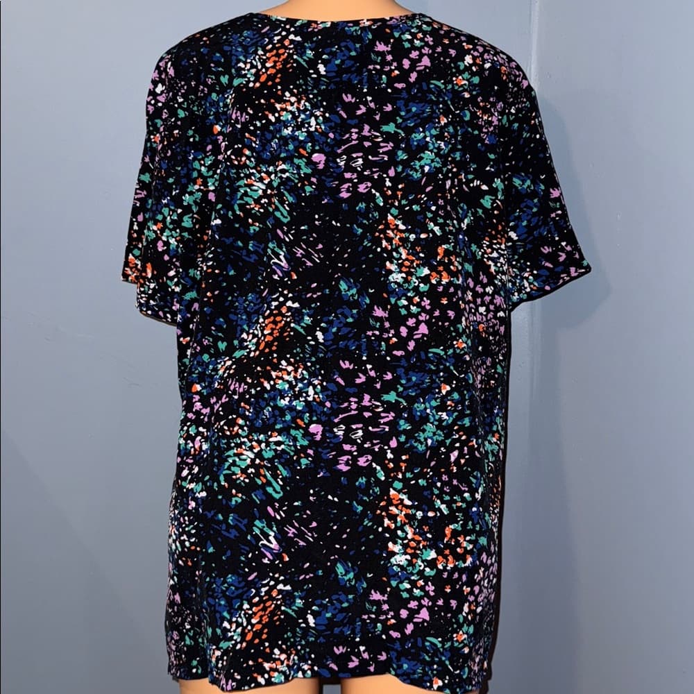 Scrubstar Scrub Top, Size 2XL - Multicolor Pattern - Thumbnail 5