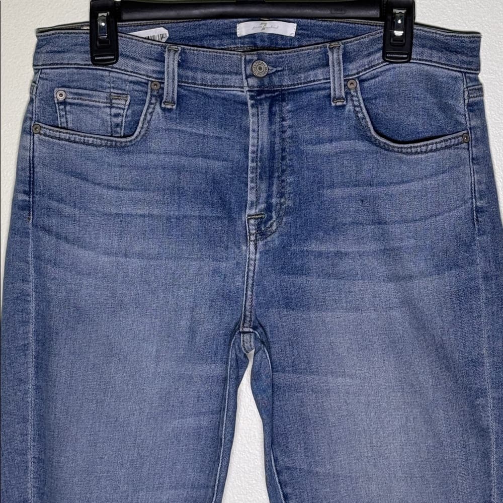 7 For All Mankind Ankle Jeans - Thumbnail 2