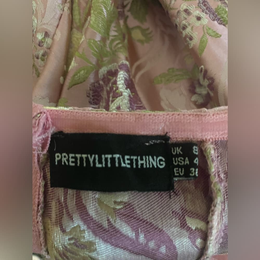 Pretty Little Thing Pink Corset Zipper - Thumbnail 6