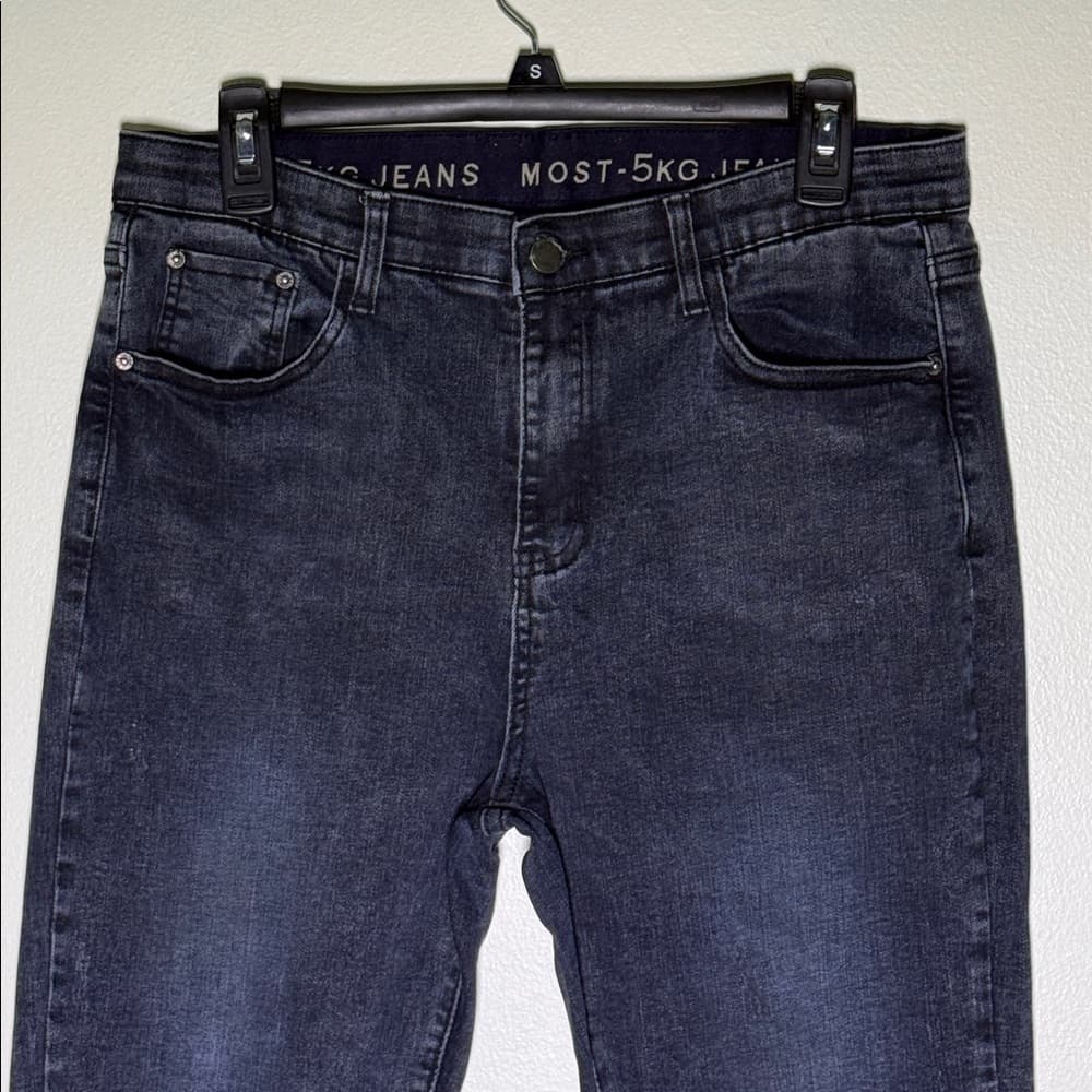 MOST 5K dark denim stretchy jeans - Thumbnail 2