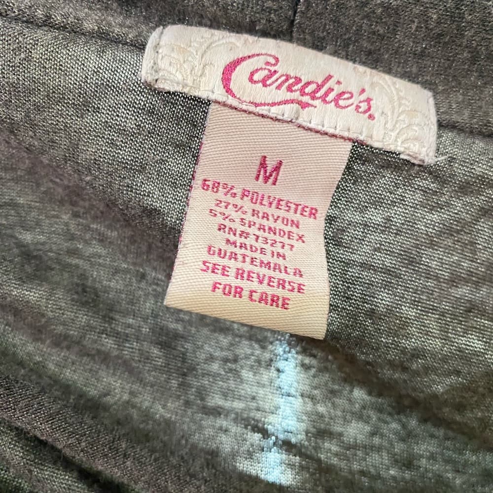 Candies Draped Front Cardigan - Size Medium - Thumbnail 2
