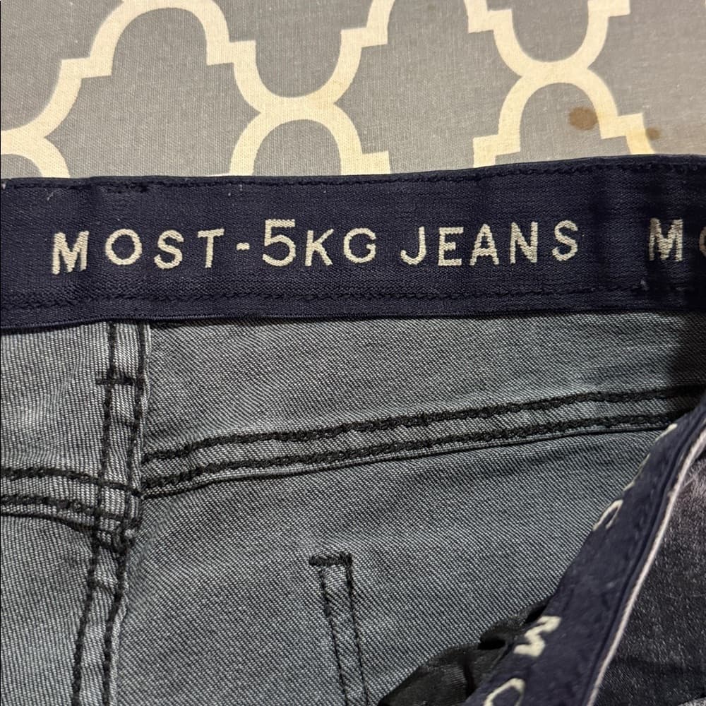 MOST 5K dark denim stretchy jeans - Thumbnail 7