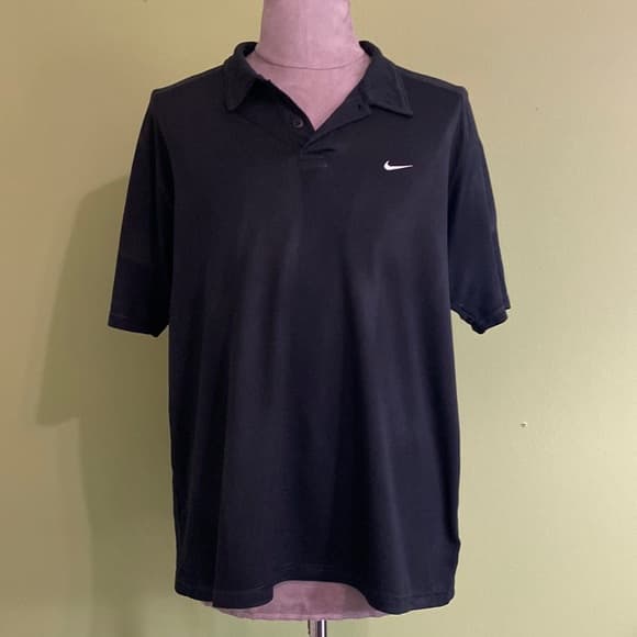 Nike black polo shirt - Thumbnail 3