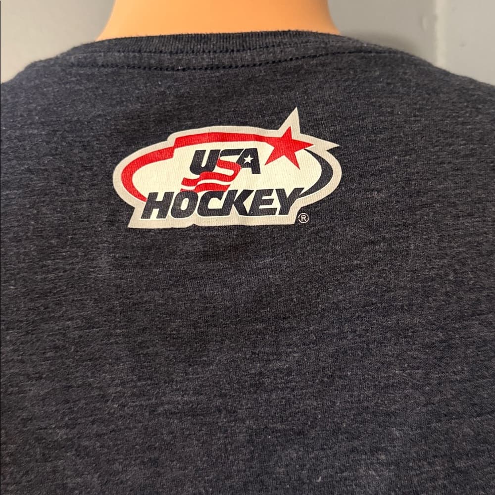 Nike USA Hockey V-Neck Tee - Size XS - Thumbnail 4