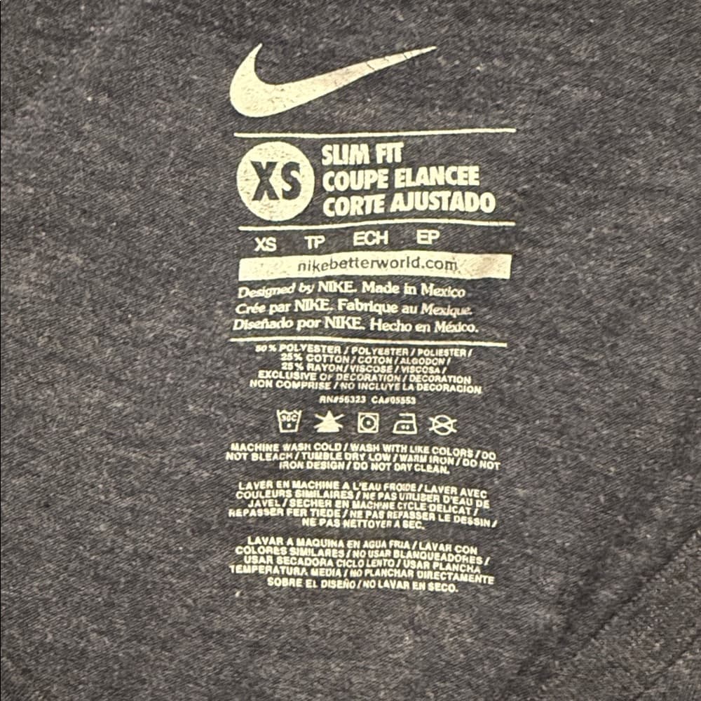 Nike USA Hockey V-Neck Tee - Size XS - Thumbnail 5