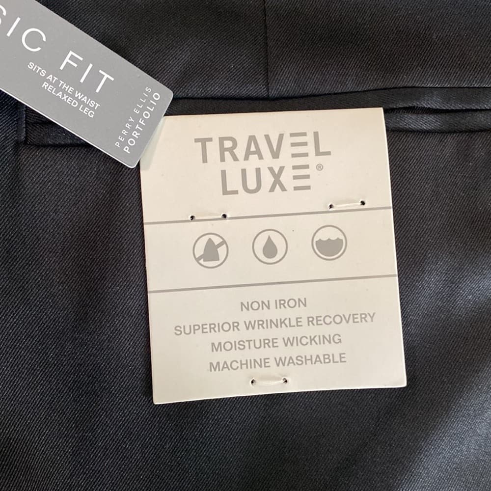 38 x 32 Perry Ellis Portfolio NWT dress slacks - Thumbnail 3