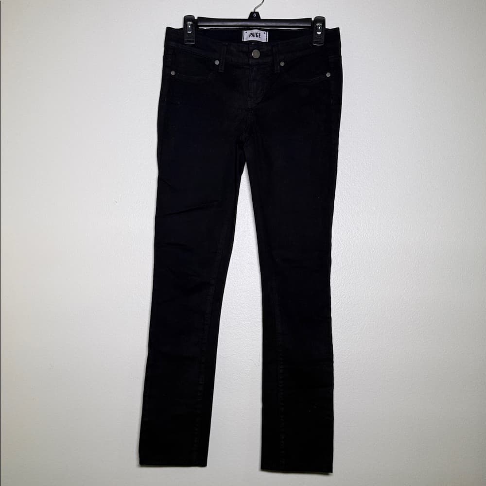 Semi-stretchy Peg Skinny black jeans - Thumbnail 8