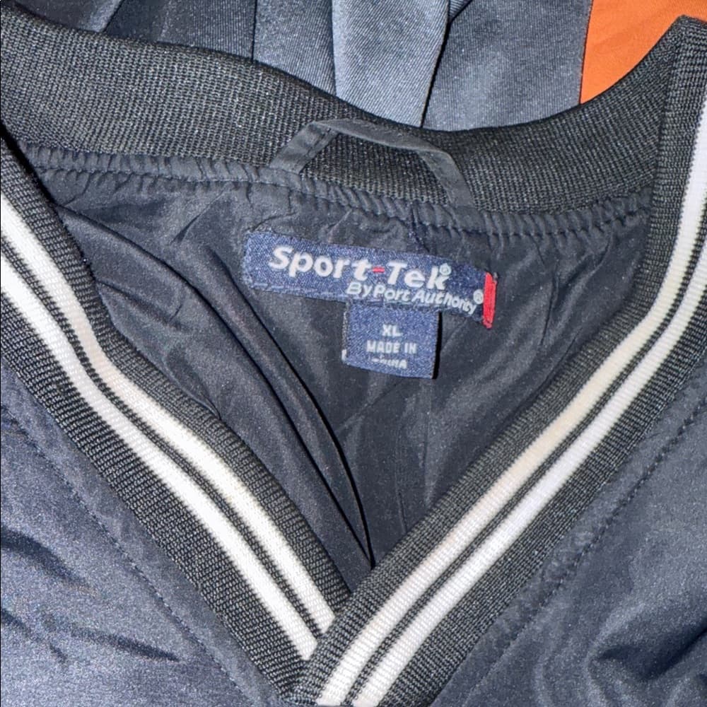 Xfinity Men's Black Windbreaker with White Trim - Thumbnail 4