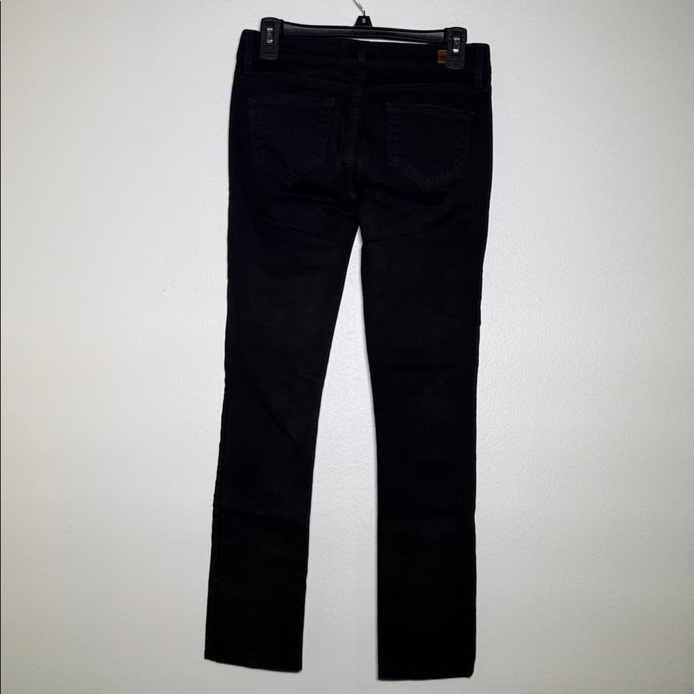 Semi-stretchy Peg Skinny black jeans - Thumbnail 6