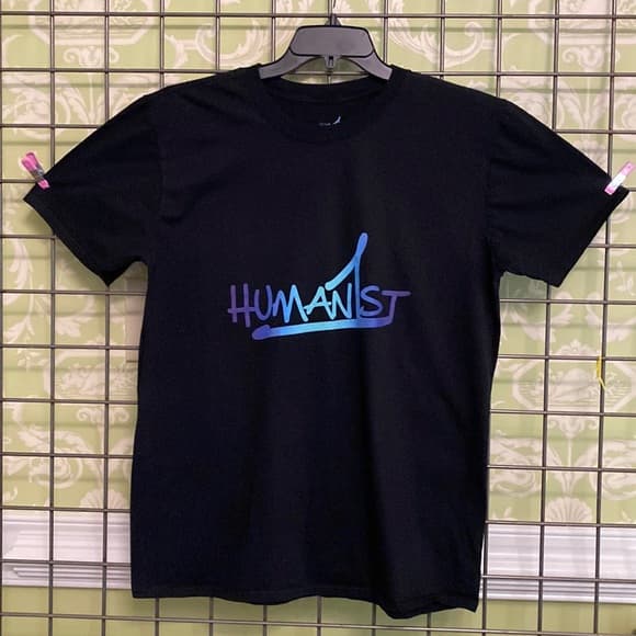 Humanist black t-shirt - Thumbnail 4