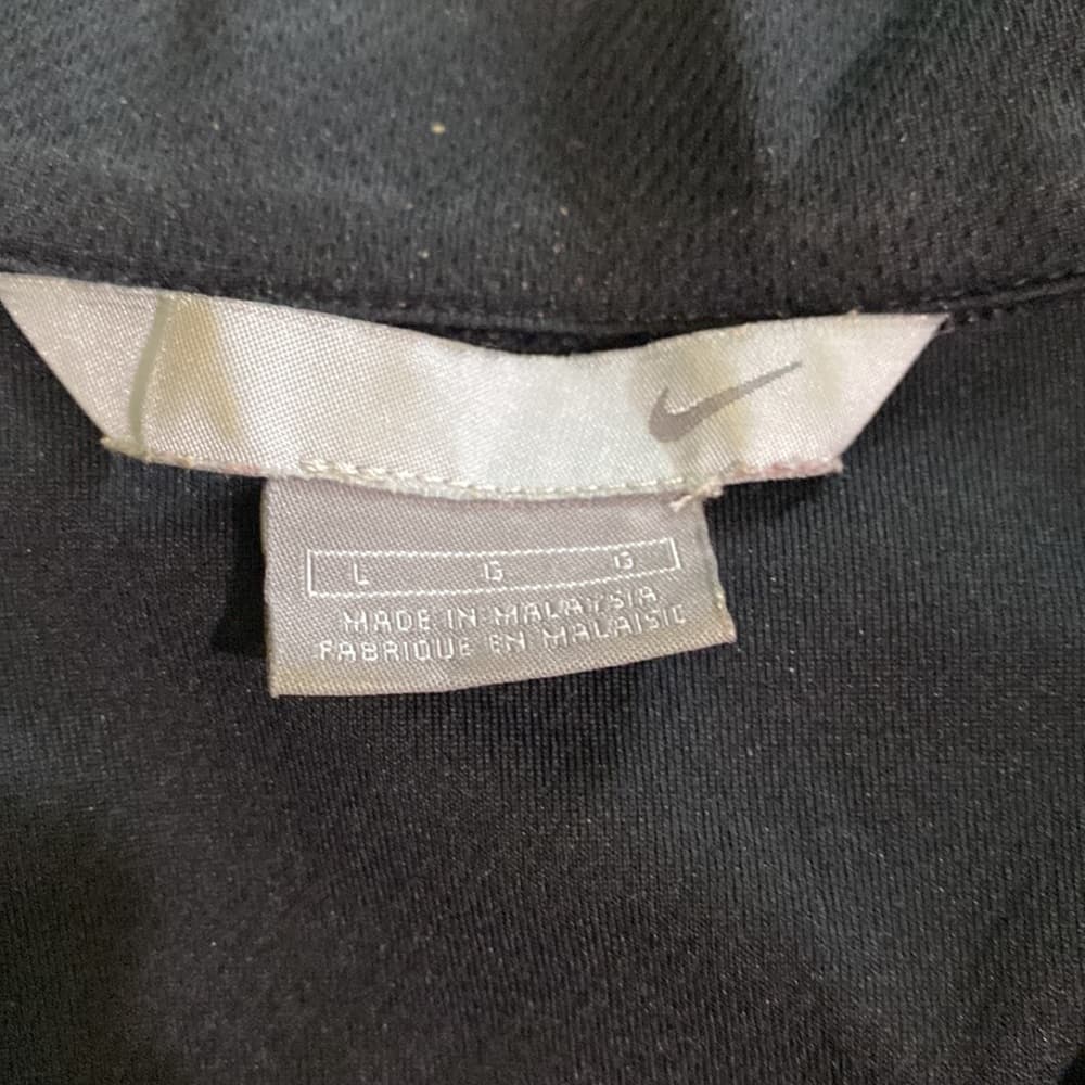 Nike black polo shirt