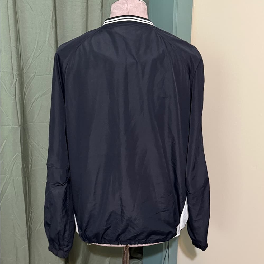 Xfinity Men's Black Windbreaker with White Trim