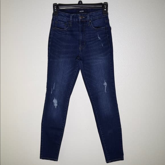Aero super high rise skinny jeans - Thumbnail 10