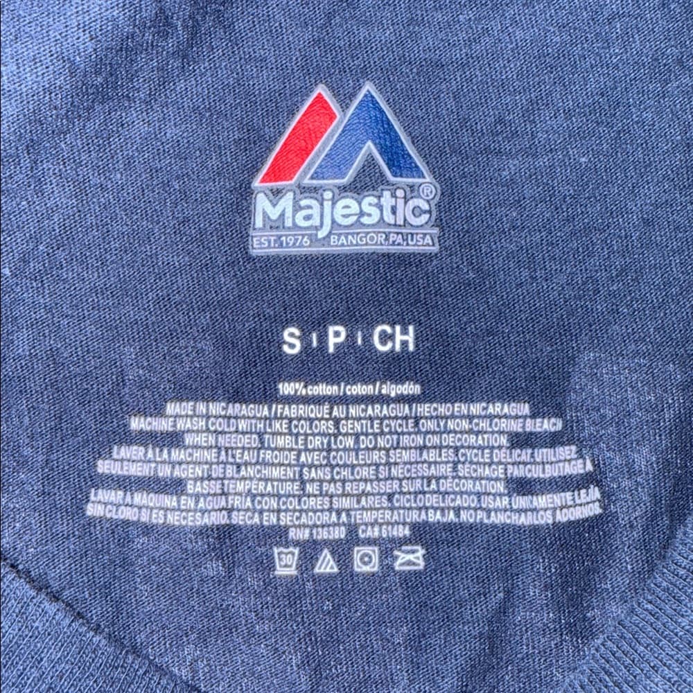 Majestic Braves T-Shirt - Size Small - Thumbnail 4