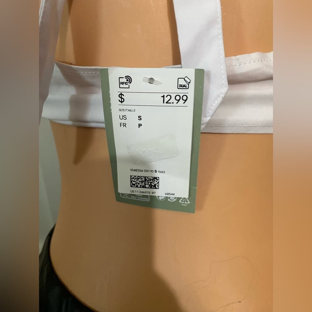 White Tank Top - Thumbnail 2