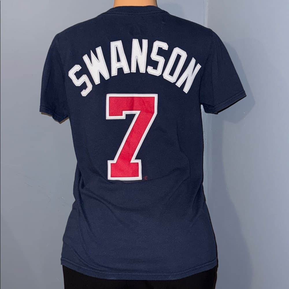 Majestic Braves T-Shirt - Size Small - Thumbnail 3