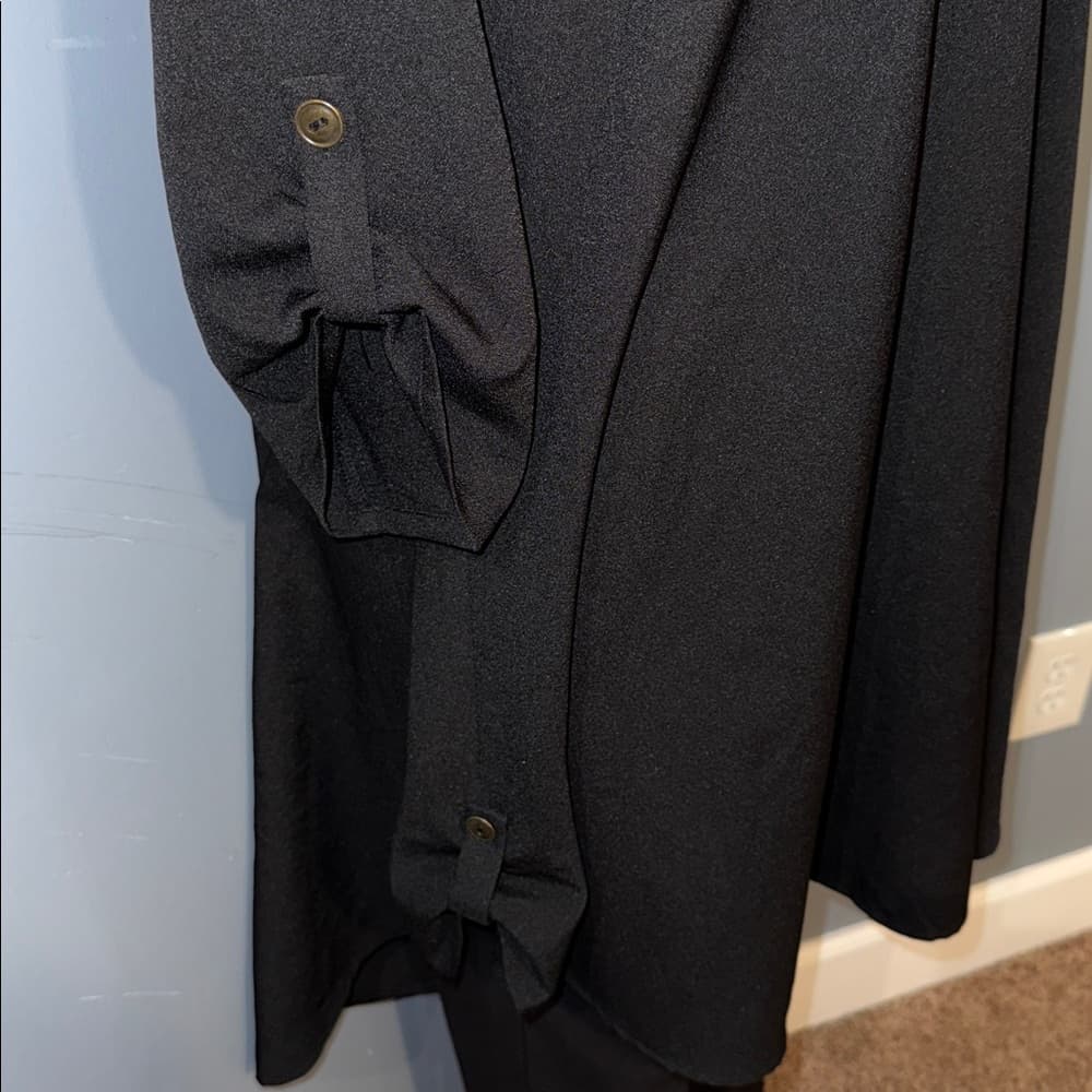 Spicy Mix Black Tunic Dress - Size 2XL - Thumbnail 2