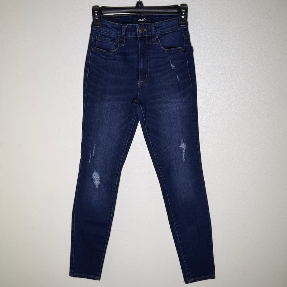 Aero super high rise skinny jeans - Thumbnail 9