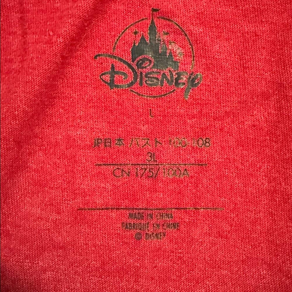 Festive Minnie Mouse Holiday T-Shirt, Size Large - Thumbnail 2