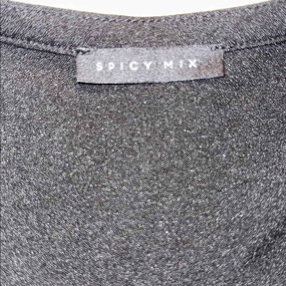 Spicy Mix Black Tunic Dress - Size 2XL - Thumbnail 3