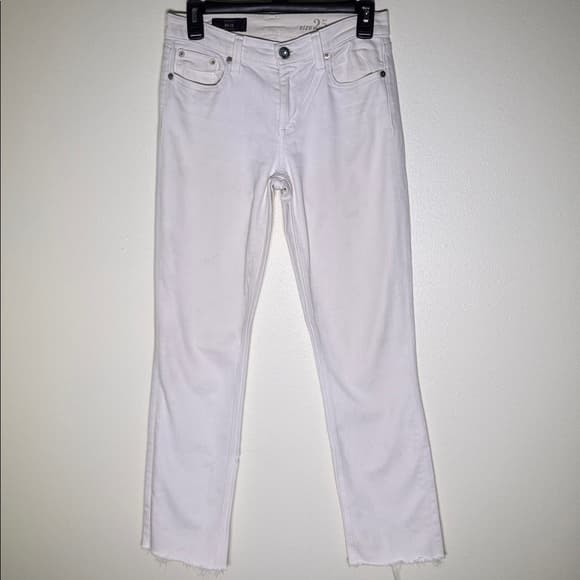 J. Crew white denim jeans - Thumbnail 8