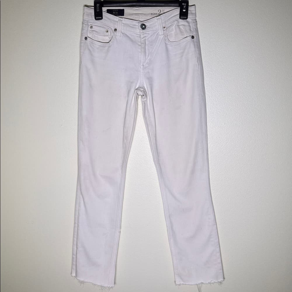 J. Crew white denim jeans - Thumbnail 7