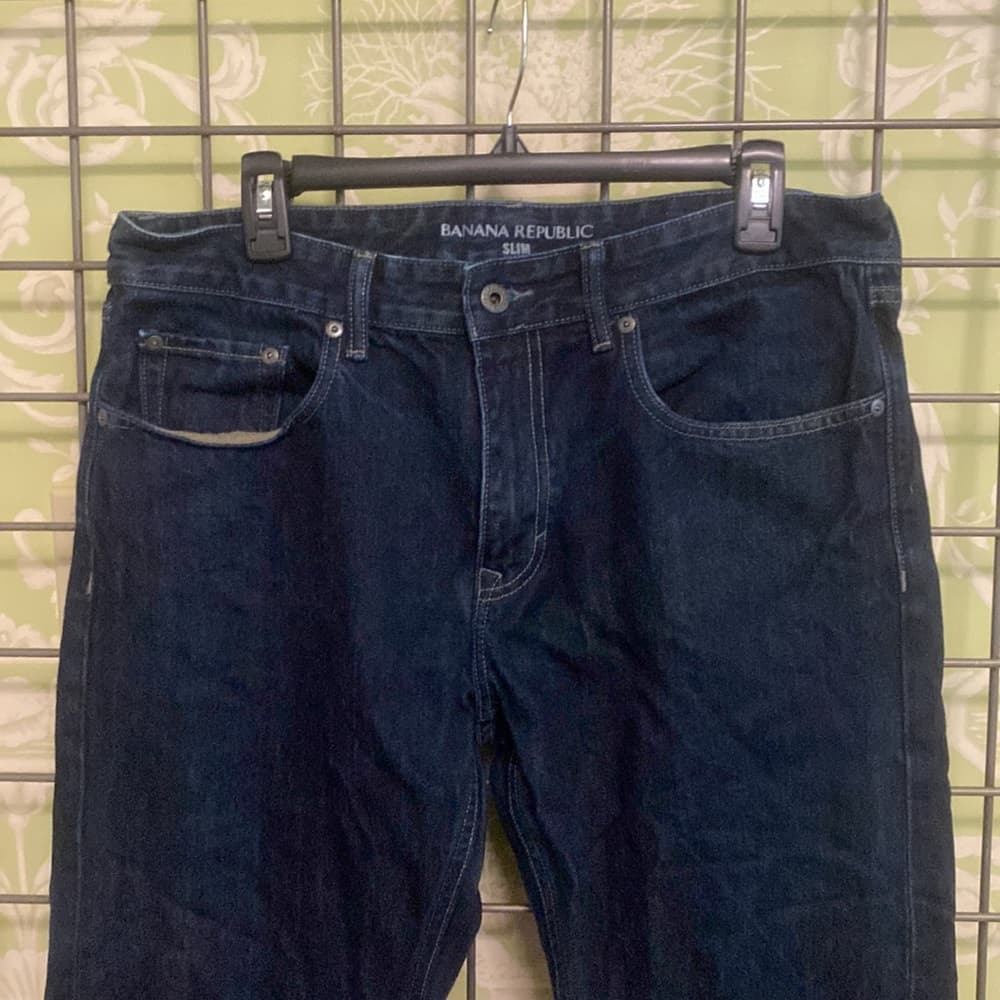 34 x 34 Banana Republic slim fit jeans - Thumbnail 4