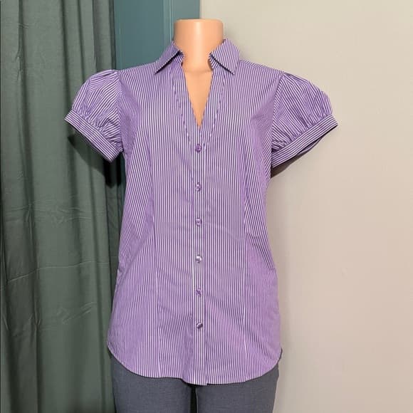 Stylish The Limited Striped Blouse - Size Small - Thumbnail 6