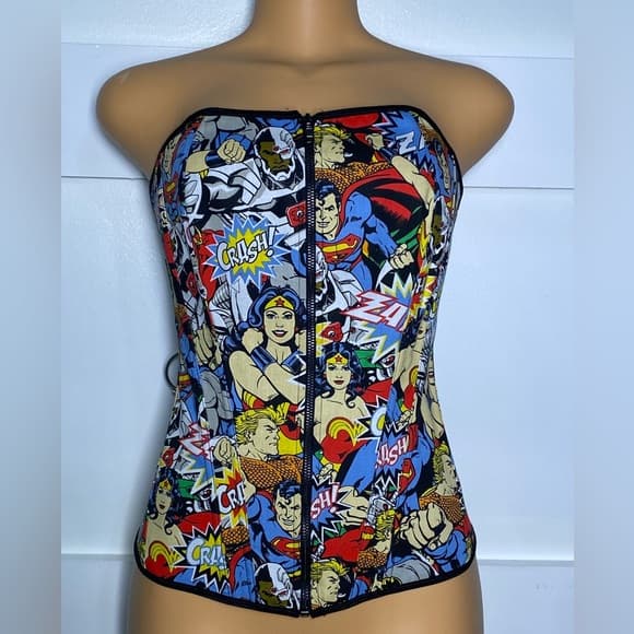 Justice League Dc Corset - Thumbnail 7
