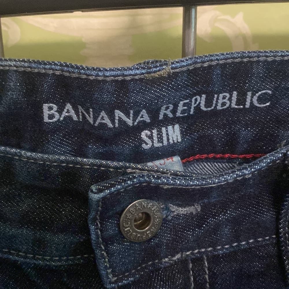 34 x 34 Banana Republic slim fit jeans - Thumbnail 2