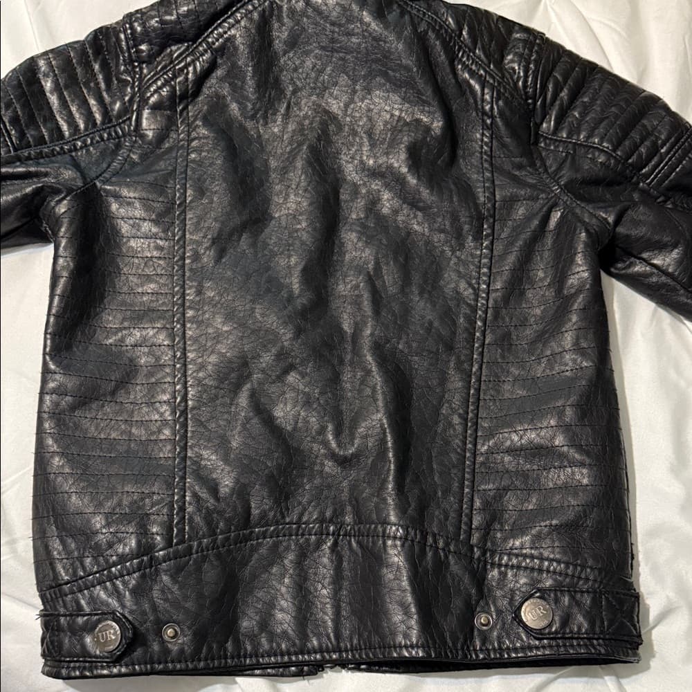 Urban Republic Black Jacket with Gray Hood - Thumbnail 6