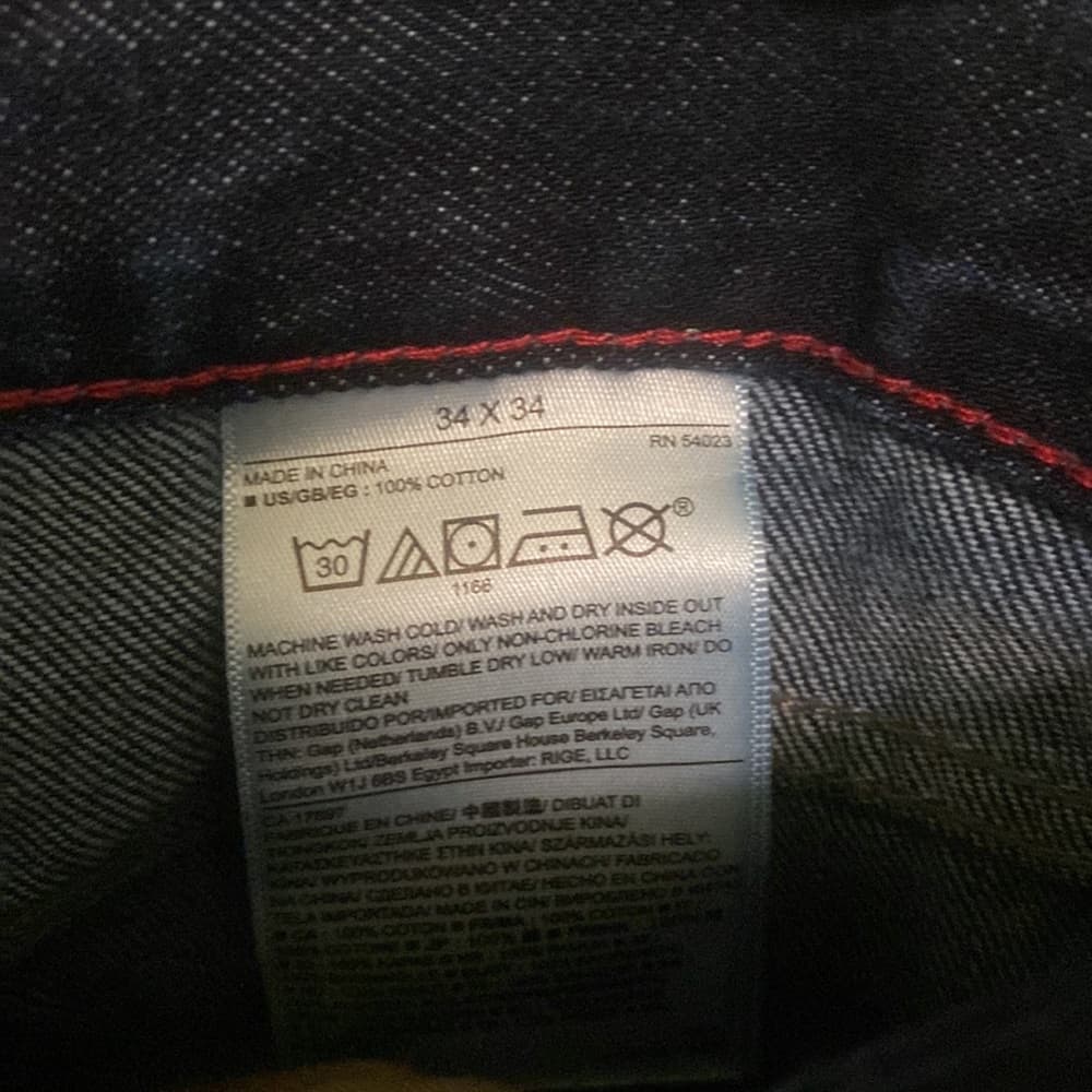 34 x 34 Banana Republic slim fit jeans - Thumbnail 3