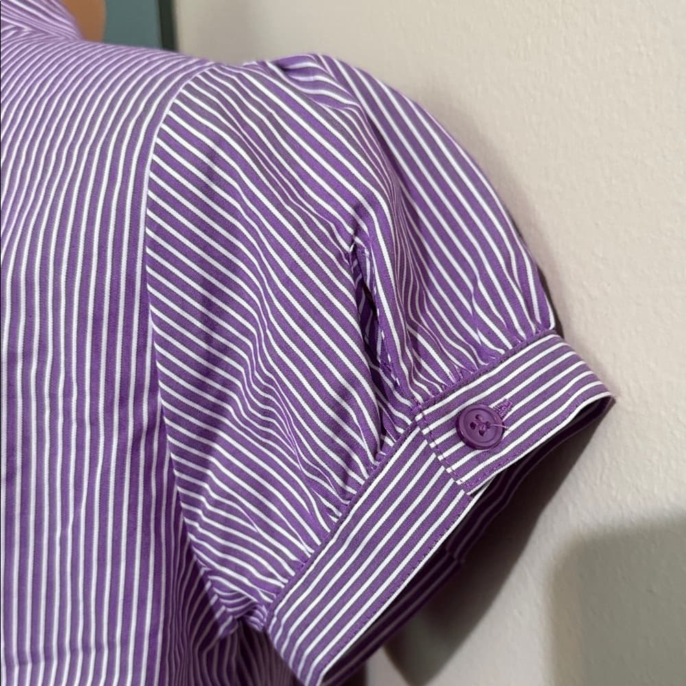 Stylish The Limited Striped Blouse - Size Small - Thumbnail 2