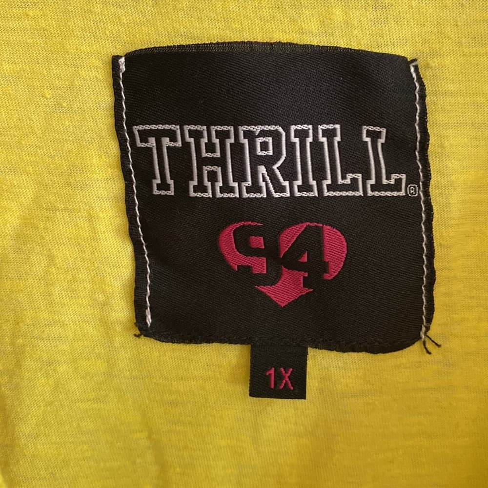 Thrill Multi-Color Tie-Dye Top - Size 1X - Thumbnail 3