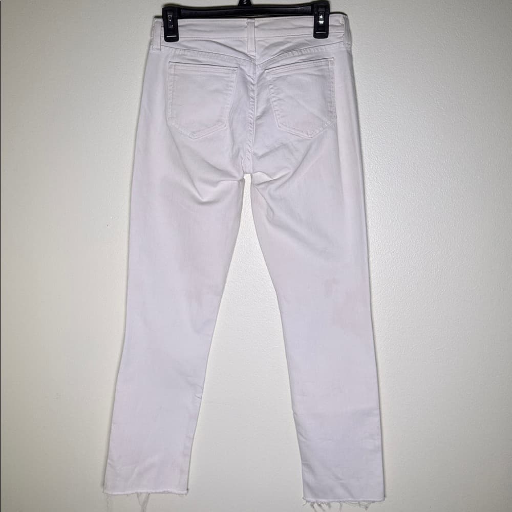 J. Crew white denim jeans - Thumbnail 2